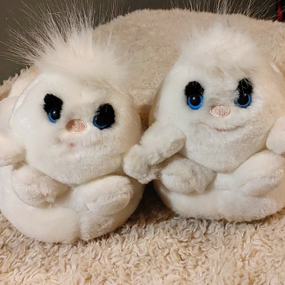 Scottie's Little Softies Stuffed Plush Slippers Size 6-8 Women's